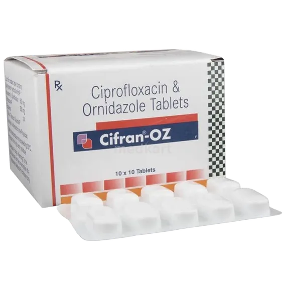 cifran oz tablet 10's